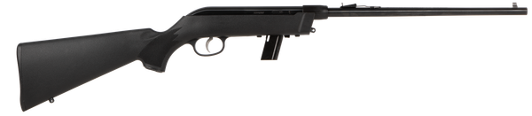 Savage Arms 40210 64 Takedown Full Size 22 LR 10+1 16.50" Black Satin Sporter Barrel, Satin Black Drilled & Tapped Carbon Steel Receiver, Matte Black Fixed Synthetic Stock, Left Hand