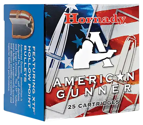 Hornady 90324 American Gunner  38Special 125gr Hornady XTP Hollow Point 25 Per Box/10 Case