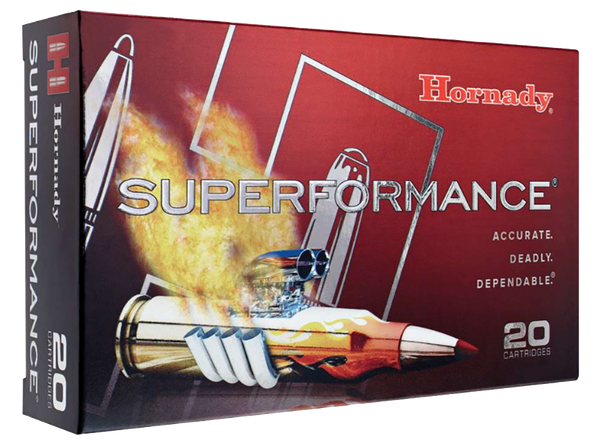 Hornady 80990 Superformance  308Win 165gr Copper Alloy eXpanding 20 Per Box/10 Case