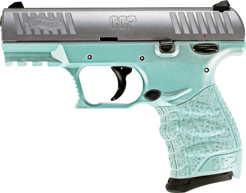 WALTHER CCP M2 380ACP 3.54 FS 8-SHOT SS/ANGEL BLUE POLYMER