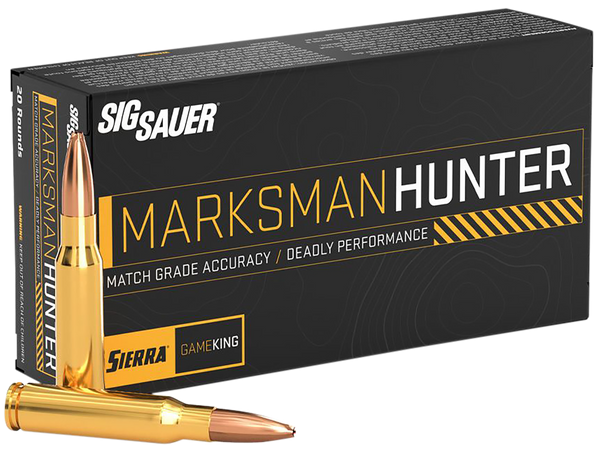 Sig Sauer E7RMGK16020 Marksman Hunter  7mmRem 160gr 20 Per Box/10 Case