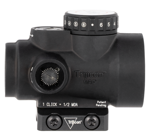 Trijicon 2200051 MRO HD Matte Black 1 x 25 mm 2 MOA Red Dot/68 MOA Circle Multi Reticle Low Mount