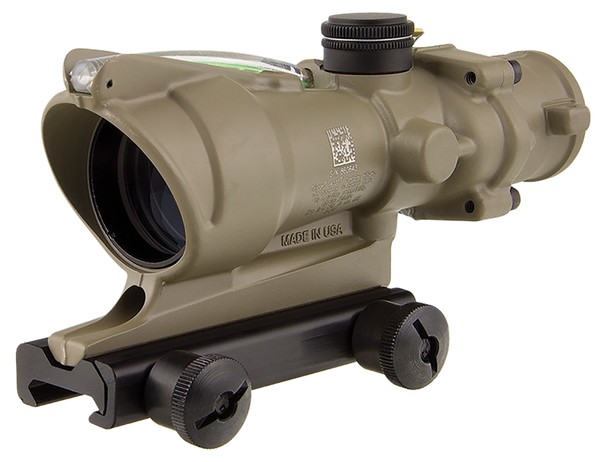 Trijicon TA31D100313 ACOG  4x32mm Chevron Reticle FDE
