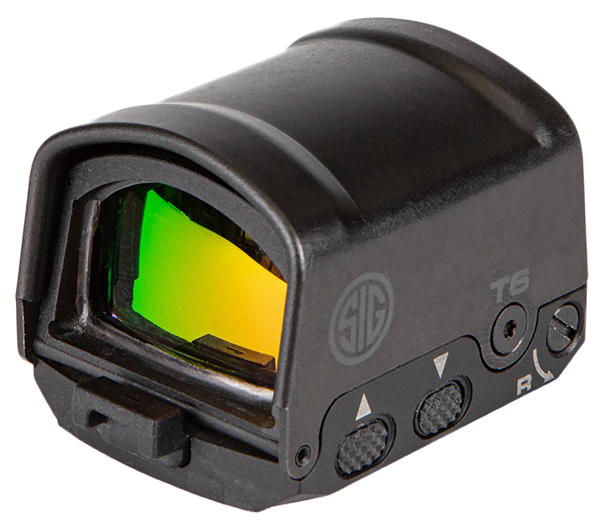 Sig Sauer Electro-Optics SOR21601 Romeo2  Black Anodized 1x30mm 6 MOA Red Dot Reticle, Fits Sig Sauer Pistols (PRO RX Footprint) Features Large Shroud
