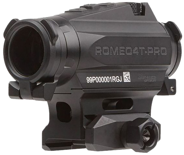 Sig Sauer Electro-Optics SOR44101 Romeo4T Pro Black 1 x 20 mm 2 MOA Red Quad Ballistic Dot/65 MOA Circle