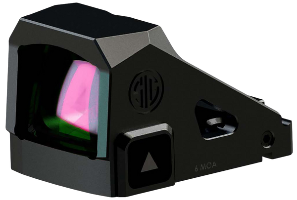 Sig Sauer Electro-Optics SORMDC60 Romeo-MDC Mini Daily Carry Black 1x26mm, 6 MOA Illuminated Red Dot Reticle