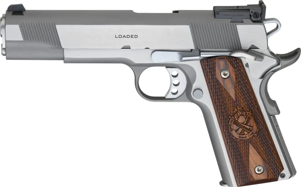 Springfield Armory 1911 Loaded Target 9mm Luger, 5" Barrel, 9+1, Stainless 