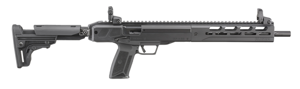 Ruger 19301 LC Carbine  5.7x28mm 10+1 16.25" Black Nitride Fluted Barrel, Black Hard Coat Anodized Aluminum Receiver, M-LOK Handguard, Black Synthetic Fixed Stock