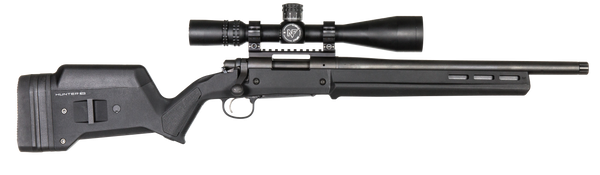 Magpul MAG495-BLK Hunter 700 Stock Black Synthetic Adjustable, Fits Remington 700 Short Action