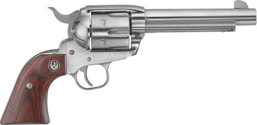 RUGER VAQUERO 45LC 5.5" FS S/S HARDWOOD