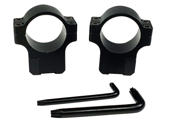 CZ-USA 40086 CZ Rings 457/455  Matte Black 1" Medium