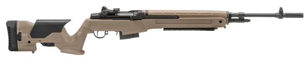 Springfield Armory MP9220 M1A Loaded Precision 308 Win 10+1 22" National Match Carbon Steel Barrel Black Parkerized Rec Flat Dark Earth Archangel Precision with Adjustable LOP & Comb Stock Right Hand