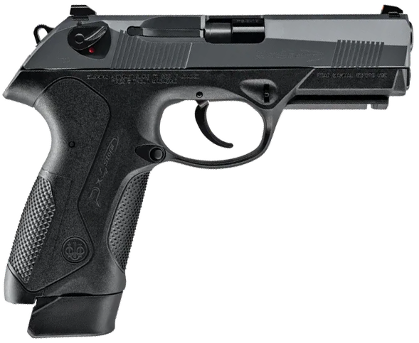 Beretta USA JXF9G10SD PX4 G-SD  Full Size Frame 9mm Luger 10+1 4" Black Inox Heavy Contour Rotating Barrel, Black Bruniton Serrated Steel Slide, Black Polymer Frame w/Picatinny Rail