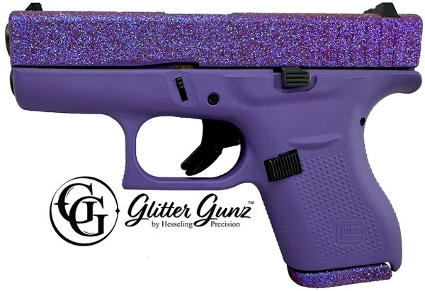 GLOCK 42 380ACP 3.25 GLITTER GUN VOODOO