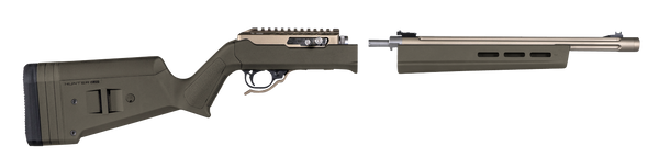Magpul MAG760-ODG Hunter X-22 Stock Fixed w/Adjustable Comb OD Green Synthetic for Ruger 10/22 Takedown