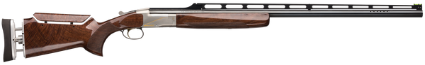 Browning 017087401 BT-99 Max High Grade 12 Gauge 34" 1rd 2.75" Silver Nitride Gloss Oil Black Walnut Fixed Graco Pro Fit Adjustable Buttplate & Comb Stock Right Hand (Full Size)