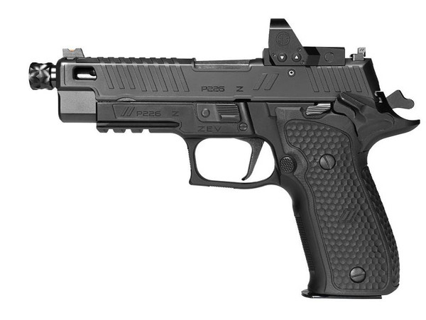 Sig Sauer P226 Zev 9mm 4.9" Barrel 15 Rounds w/ ROMEO1 Pro