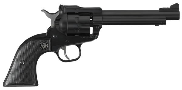 Ruger 0621 Single-Six Convertible 22 LR/22 WMR 6rd 5.50" Blued Alloy Steel Barrel, Cylinder & Frame, Checkered Rubber Grip, Transfer Bar Safety, Exposed Hammer