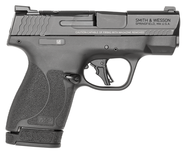 Smith & Wesson 13534 M&P Shield Plus Optic Ready Compact 9mm Luger 10+1/13+1 3.10", Black, Optic Cut Slide, Polymer Frame, Tritium Sights (NO Thumb Safety)