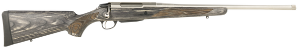 Tikka JRTXG37022MT T3x Laminated Full Size 7mm Rem Mag 3+1 22.40" Stainless Threaded Barrel, Stainless Steel Drilled & Tapped Receiver, Oil Gray Fixed Laminate Stock, Right Hand