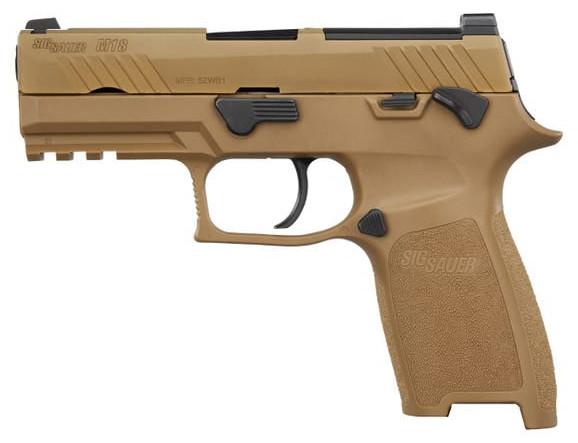 Sig Sauer M18 9mm 3.9" Barrel 10 Rounds