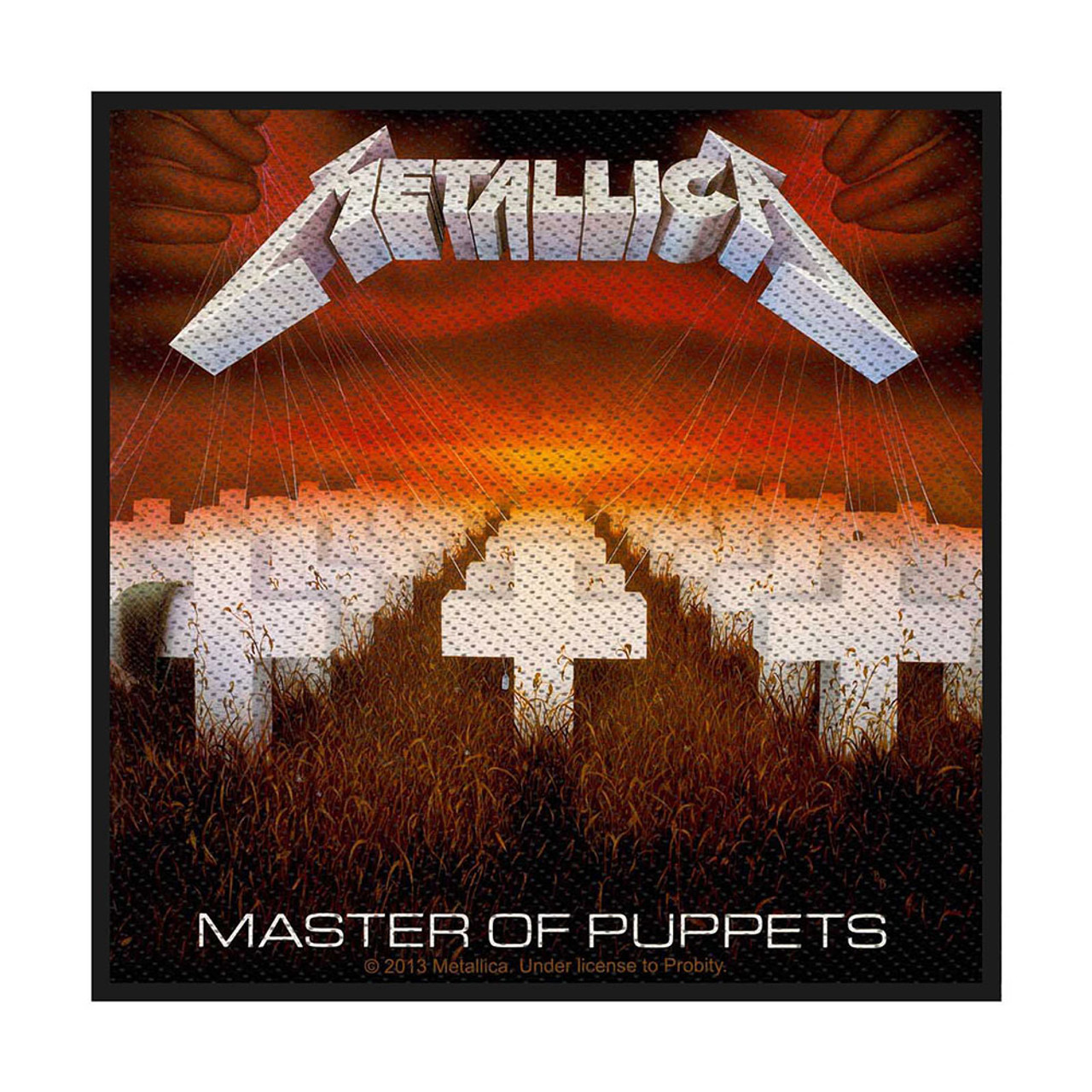 METALLICA - Master Of Puppets PATCH - Clarity Records