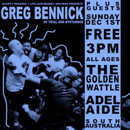 Greg Bennick - Adelaide December 1 Greg Bennick - Adelaide December 1