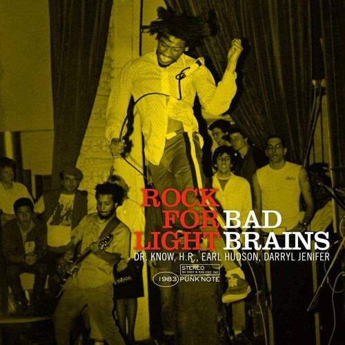 BAD BRAINS - Rock For Light LP (Punk Note Cover)
