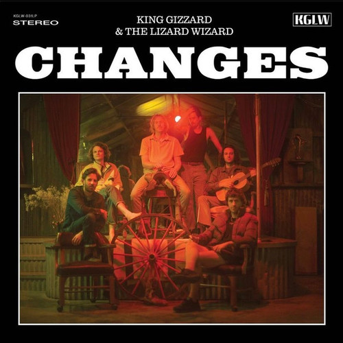 KING GIZZARD AND THE LIZARD WIZARD - Changes LP (Tango Edition / White Vinyl / Black Cover)