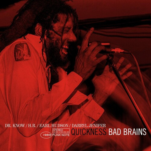 BAD BRAINS - Quickness LP (Punk Note Cover)