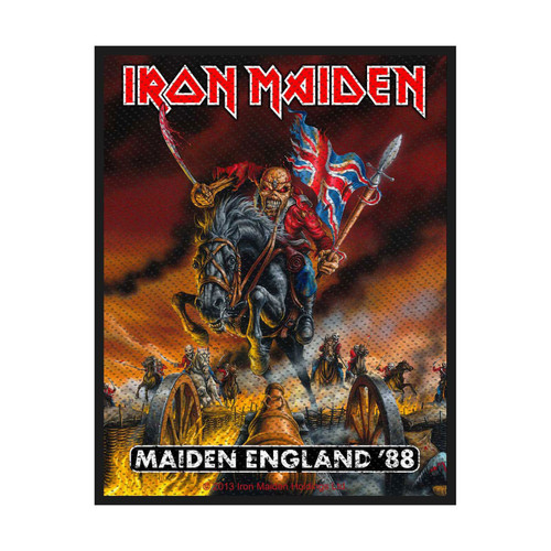 IRON MAIDEN - Maiden England Flag PATCH