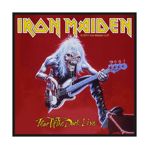 IRON MAIDEN - Red Fear Of The Dark PATCH