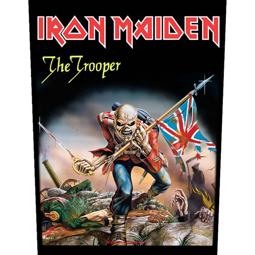 IRON MAIDEN - Trooper BACK PATCH