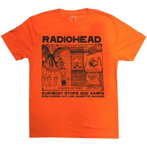 RADIOHEAD - Gawps Orange T-SHIRT