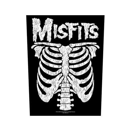 MISFITS - Ribcage BACK PATCH