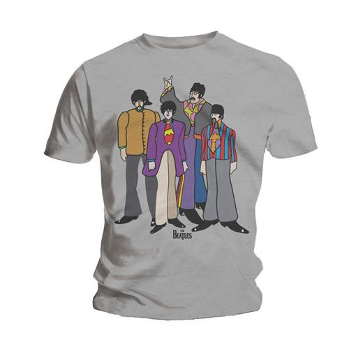 BEATLES, THE - Grey Yellow Submarine T-SHIRT