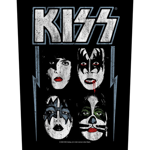 KISS - Faces BACK PATCH
