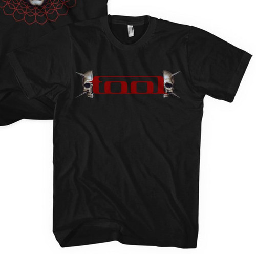 TOOL - Skulls Spikes Red T-SHIRT