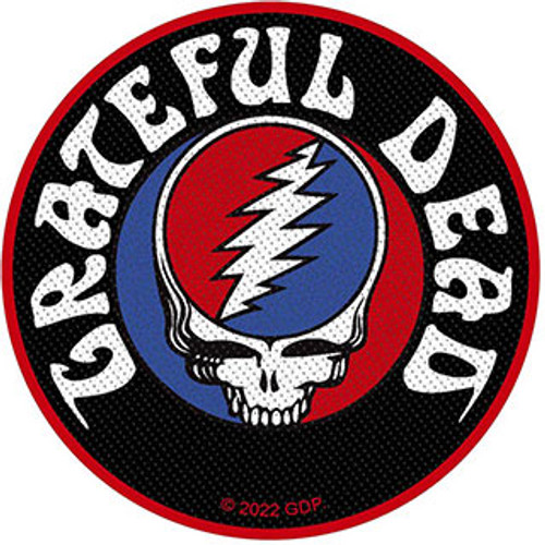 GRATEFUL DEAD - Skull Circle PATCH