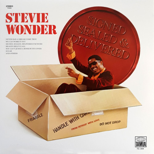 STEVIE WONDER - Signed, Sealed & Delivered LP