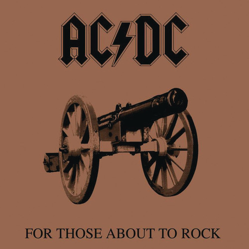 AC/DC - For Those About To Rock We Salute You LP (50th Anniversary Gold Vinyl)