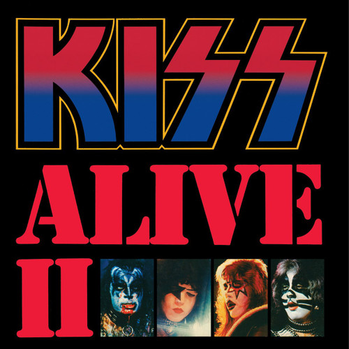 KISS - ALIVE II 2LP (Coloured Vinyl - Unofficial)