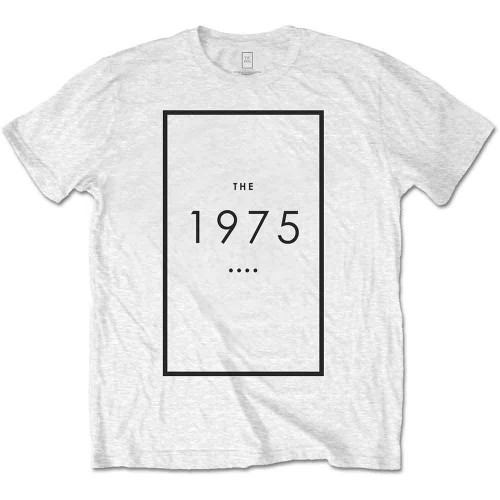 1975, THE - White Logo T-SHIRT