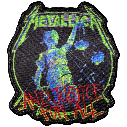 METALLICA - Justice For All Cutout PATCH