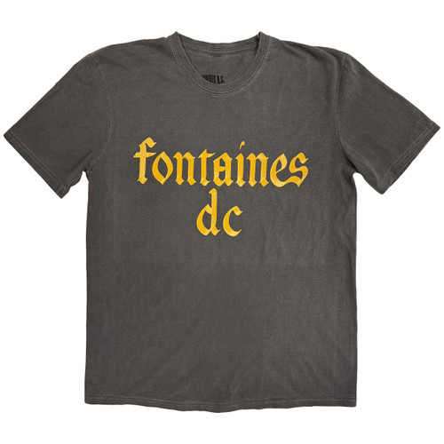 FONTAINES DC - Grey Stone Wash T-SHIRT