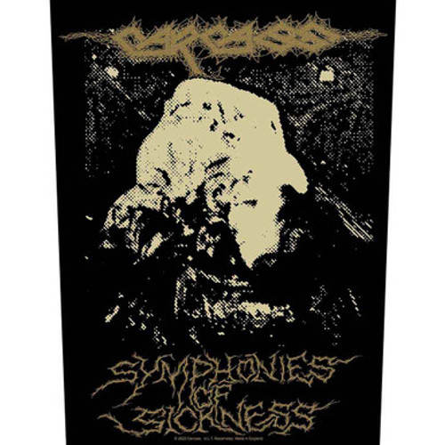 CARCASS -  Symphonies Of Sickness BACK PATCH