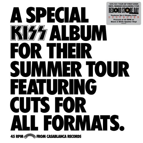 KISS - Special Kiss Tour Ep 12" (Black/White Splatter) (RSD 2026)