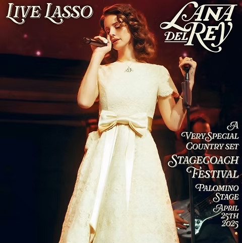 LANA DEL REY - Live Lasso 2LP (Coloured Vinyl - Unofficial)