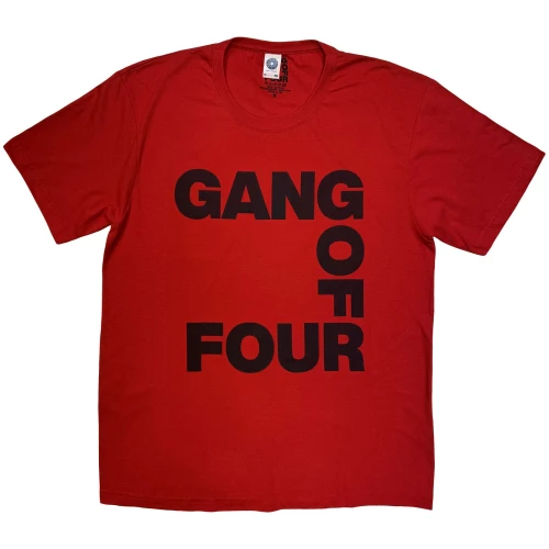 GANG OF FOUR - Red T-SHIRT