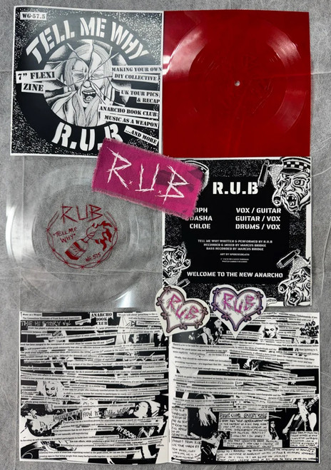 R.U.B - Tell Me Why 7" Flexi + Zine